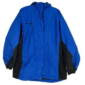 Columbia Sportswear Womens Vintage Blue Black Coat Size‎ Small
